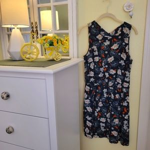 Autumn Leaves Skater Dress